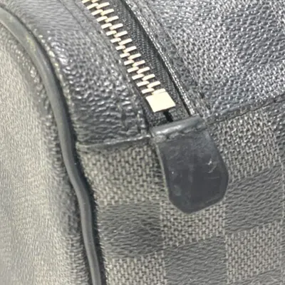 Pre-owned Louis Vuitton Damier Graphite Black Galle Damier Graphite Clutch Bag Pouch ()