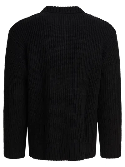 Carhartt Wip Black Wool Blend Jacket In Black