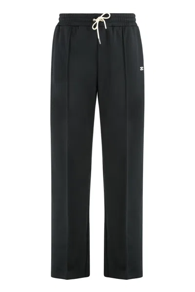 Celine Sweatpants In Double-faced Jersey In Black