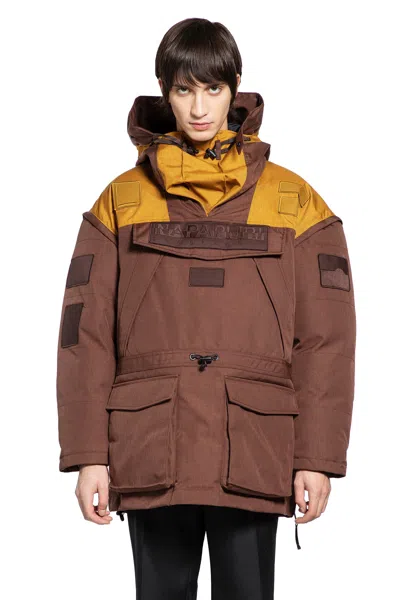Napapijri Martine Rose Collaboration Skidoo Anorak In Brown
