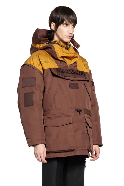 Napapijri Martine Rose Collaboration Skidoo Anorak In Brown