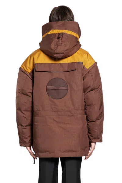 Napapijri Martine Rose Collaboration Skidoo Anorak In Brown