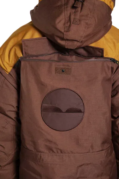Napapijri Martine Rose Collaboration Skidoo Anorak In Brown