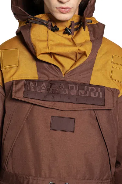 Napapijri Martine Rose Collaboration Skidoo Anorak In Brown