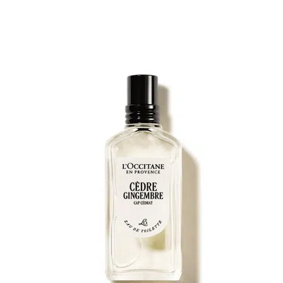 L'occitane - Cèdre Gingembre Eau De Toilette 1.6 Fl oz In Multi