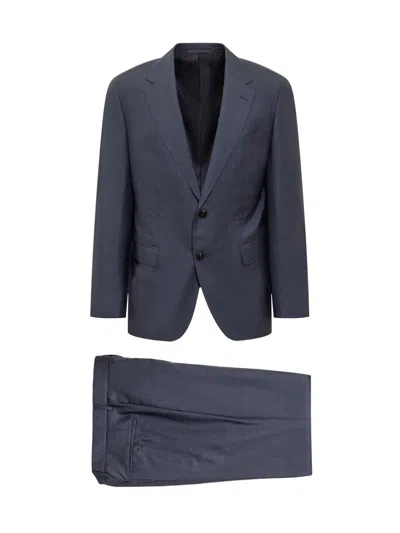 Hugo Boss Boss Two Piece Suit In Blue