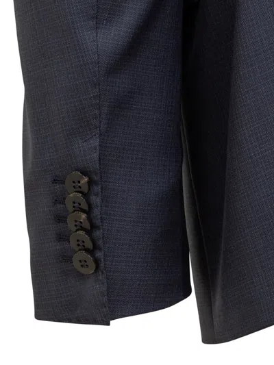 Hugo Boss Boss Two Piece Suit In Blue