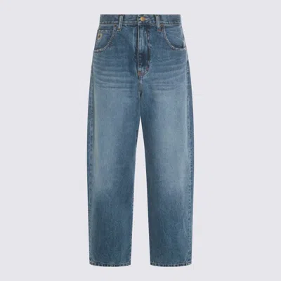Lois Jeans Blue Cotton Denim Jeans In Blue