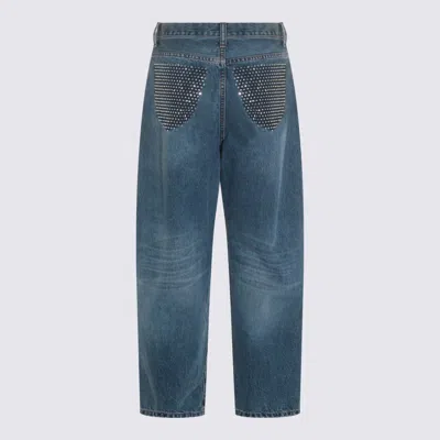 Lois Jeans Blue Cotton Denim Jeans In Blue