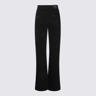 Lois Jeans Dark Black Cotton Palas L34 In Black