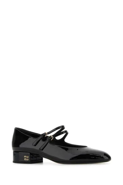 Miu Miu Heeled Shoes In Black