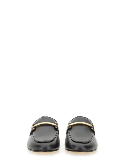Tod's Leather Loafer In Black