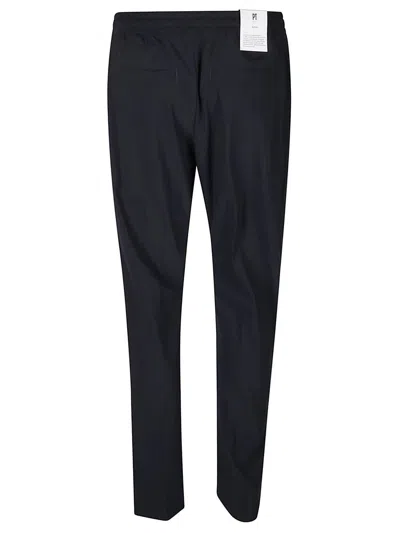 Pt Torino Drawstring Trousers In Blue