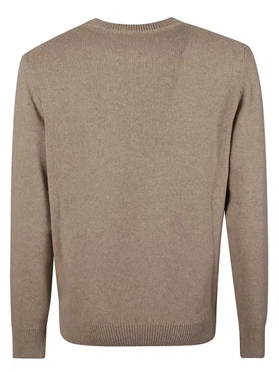 Aragona Man Sweater Beige Size 46 Cashmere In Brown