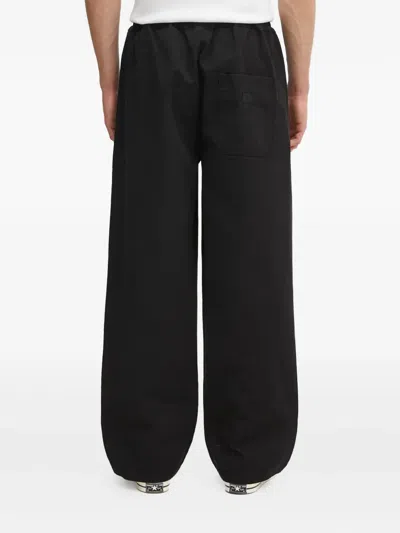 No Problemo Elasticated Trousers In Black