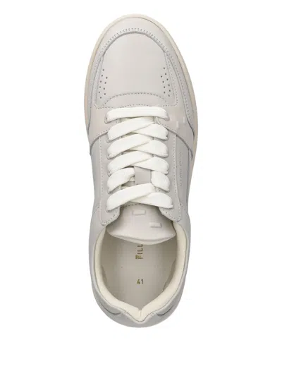 Filling Pieces Panelled Sneakers In White