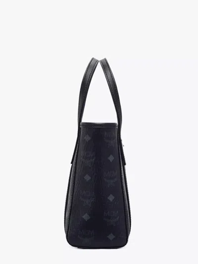 Mcm Toni Top-zip Mini Tote In Black