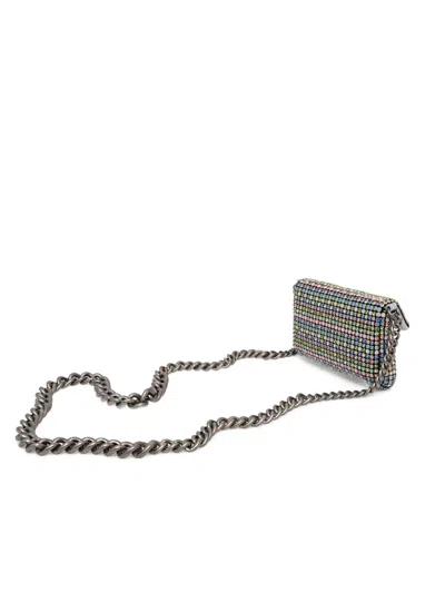 Kurt Geiger Embellished Chain Mini Bag In Multi