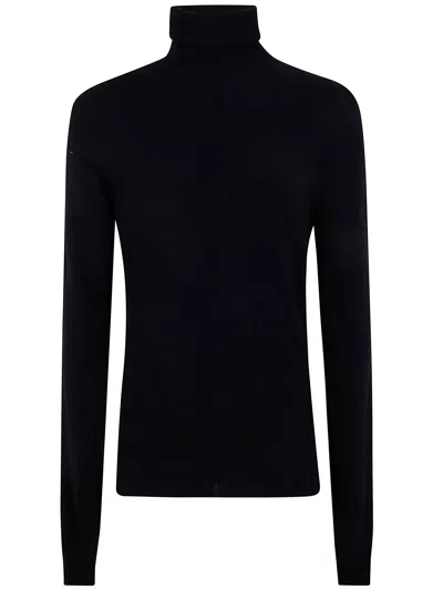 Md75 Cashmere Turtle Neck Sweater Clothing In Black