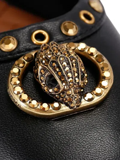 Kurt Geiger Studded Ballet Flats In Black