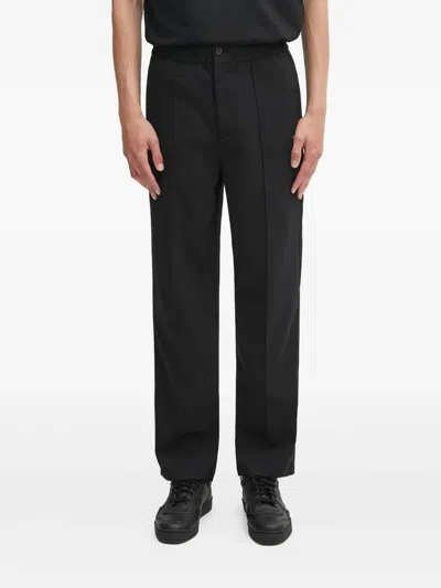 Filling Pieces Zip Detail Trousers In Black