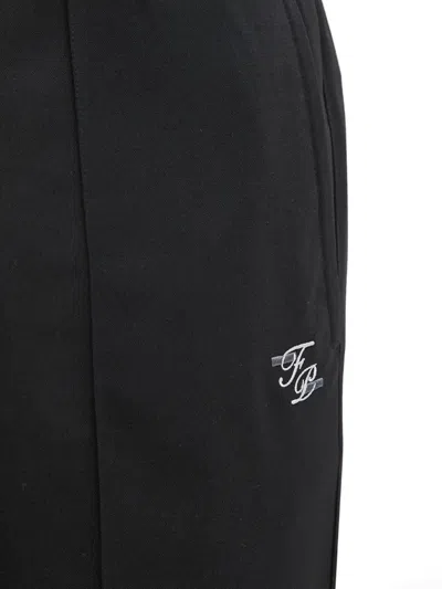 Filling Pieces Zip Detail Trousers In Black