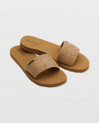 Volcom Women's Simple Slide Braid In Brown