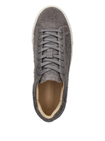 Filling Pieces Suede Lace-up Sneakers In Gray