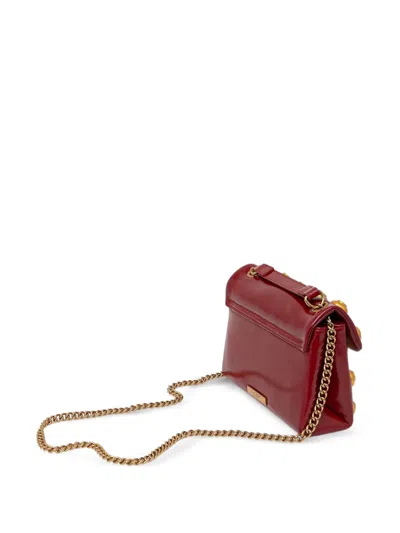 Kurt Geiger Studded Chain Tote Bag In Red