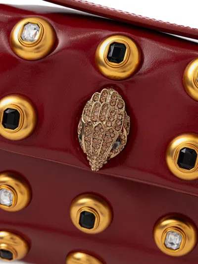Kurt Geiger Studded Chain Tote Bag In Red