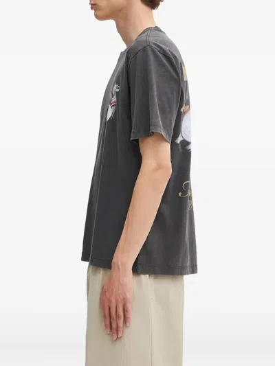 Filling Pieces Graphic-print T-shirt In Gray