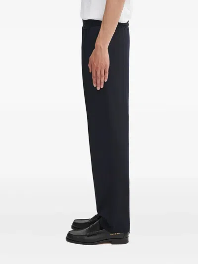 Filling Pieces Button Seam Trousers In Black