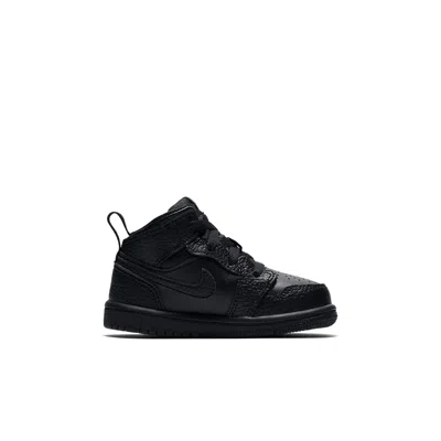 Air Jordan (td)  1 Mid 'triple Black'