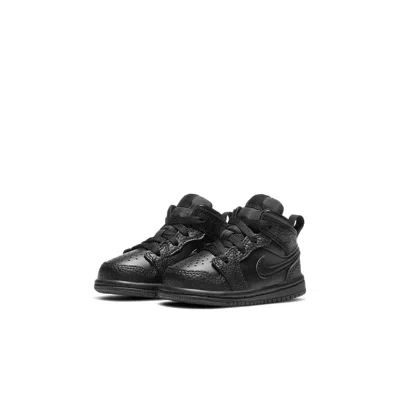 Air Jordan (td)  1 Mid 'triple Black'
