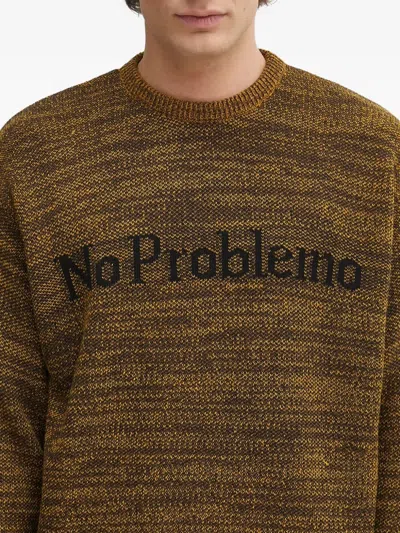 LOGO细节圆领毛衣