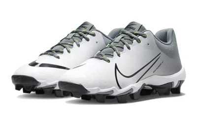 Nike (gs)  Hyperdiamond 4 Keystone Gg 'white Cool Grey' In Gray