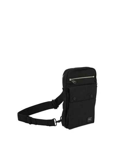 Porter Yoshida Smoky Crossbody Bags Black In Black