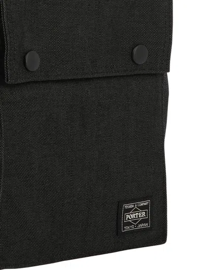 Porter Yoshida Smoky Crossbody Bags Black In Black