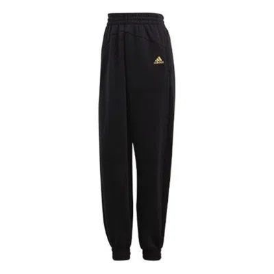 Adidas Originals (wmns) Adidas Warm Golden Logo Pants 'black'