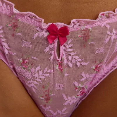 Lounge Pink Print In Multi