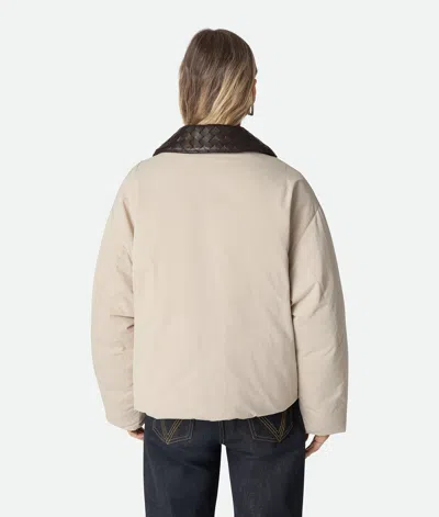 Bottega Veneta Steppjacke Aus Technischem Nylon In Neutral