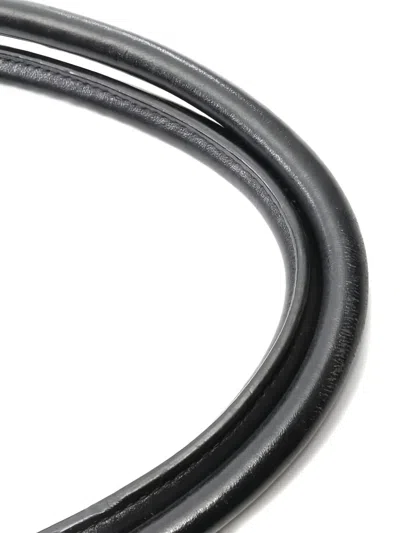 Pre-owned Prada Leather-trimmed Canvas Tote Bag In Black