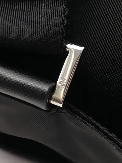 Pre-owned Prada Triangle-logo Shoulder Bag In Black