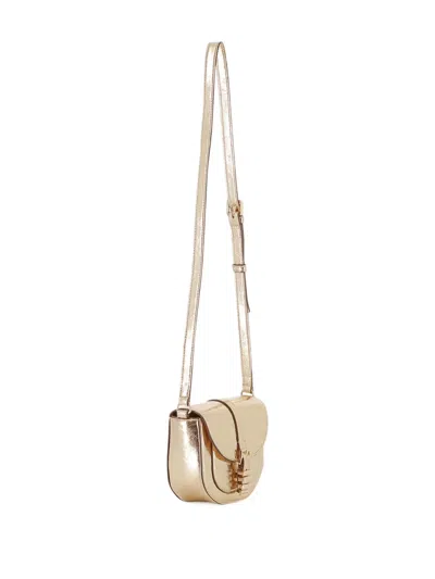 Michael Kors Half-moon Shoulder Bag In Yellow