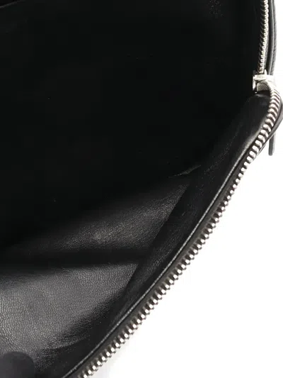 Pre-owned Prada 2000s Leather Shoulder Bag In Black