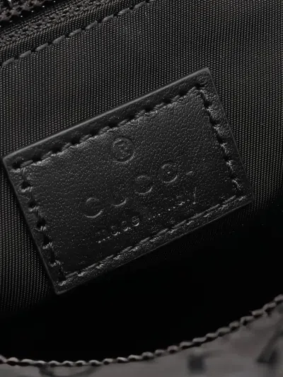 Pre-owned Gucci 2020s Gg Cross Body Bag In Black