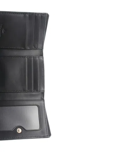 Pre-owned Vivienne Westwood 2020 Small Frame Wallet In Black