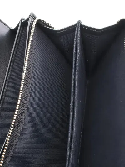 Pre-owned Vivienne Westwood Orb-logo Plaid Wallet In Brown