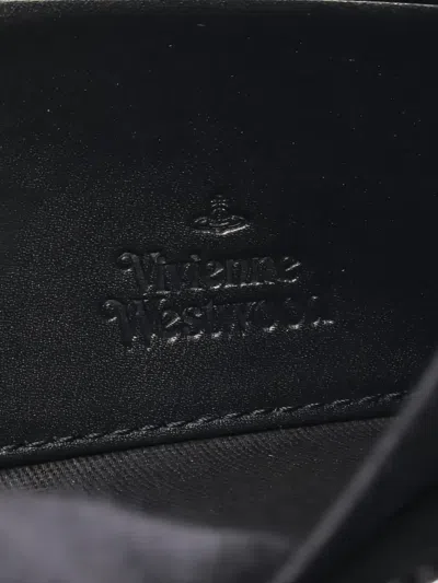 Pre-owned Vivienne Westwood 2020 Annie Wallet In Black