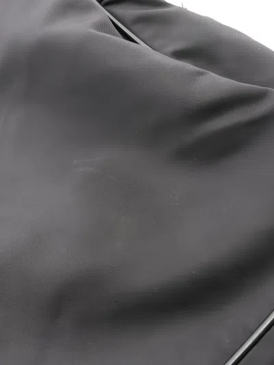 Pre-owned Prada 2000s Triangle-logo Shoulder Bag In Black